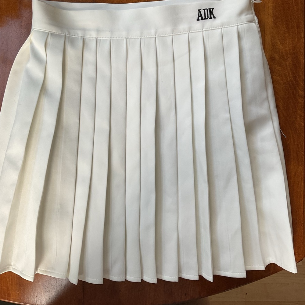 Adika White Tennis Skirt